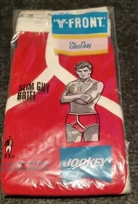 Vintage Jockey Y-Front® Slim Guy Brief Underwear - Size 38 - Made In GB  • £49.99