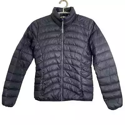K-Way Womens Packable Down Puffer Jacket  Black Size XS • $35