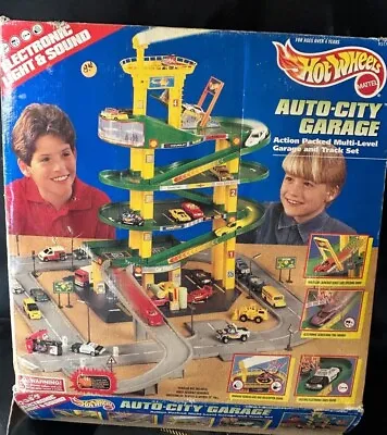 VTG 1995 Mattel Hot Wheels Auto City Garage #93170 Play Set Replacement Pieces • $7.99