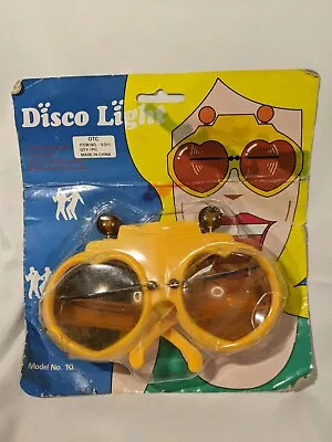 Rare Vintage Novelty Heart Windshield Wiper Lights Sunglasses By Disco Light  • $370.94