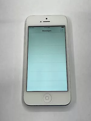 Apple IPhone 5 A1429 16GB Sprint Locked Silver Used Read In Full • $15.99