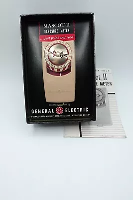 GE Mascot II Model PR-35 Exposure Meter Vintage Camera Equipment In Box • $9.99