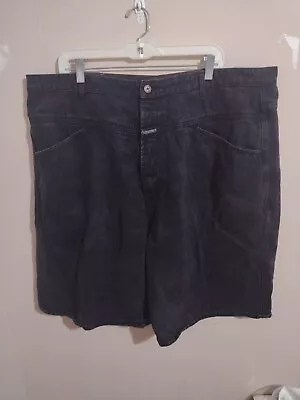 Marithe Francois Girbaud Jean Shorts 44 Y2K Baggy Hip Hop Denim Cotton Vintage • $34.99