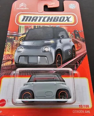 Citroen AMI Gray ~ Electric Urban Mobility Quadricycle ~ 1:64 Scale ~ Matchbox • $8.64