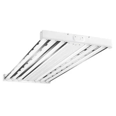 Metalux High Bay Light Fixture 4' 6-Lamp T8-Fluorescent+Wide Spectrum Reflector • $90.88