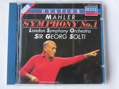 Mahler: Symphony No. 1 - London Symphony Orchestra / Sir Georg Solti - CD • £2.60