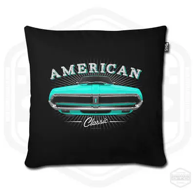 1969 Mercury Cougar American Muscle Car 18x18 PIllow Cover • $19.99