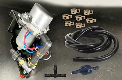 $264.75 • Buy Brake Booster Rotary Vacuum Pump -12 V  Plug And Play  With Installation Kit