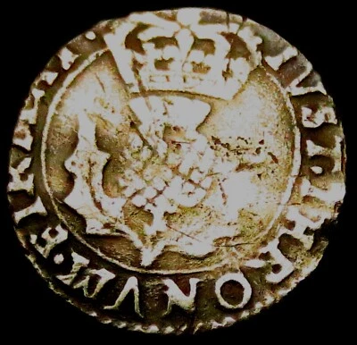 £45 • Buy V781: Charles 1st Hammered Silver Twenty Pence - Old Collection Piece Spink 5591