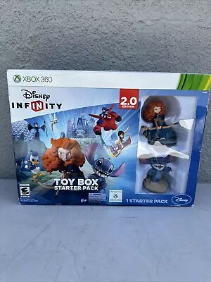 Microsoft Xbox 360 Disney Infinity Toy Box Starter Pack 2.0 - Stitch & Merida • $14.99