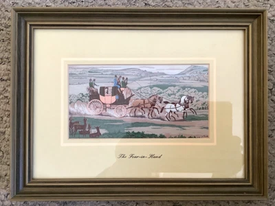 £8.99 • Buy FOUR-IN-HAND J & J Cash Ltd Woven Silk Framed Picture Limited Edition 525/3000