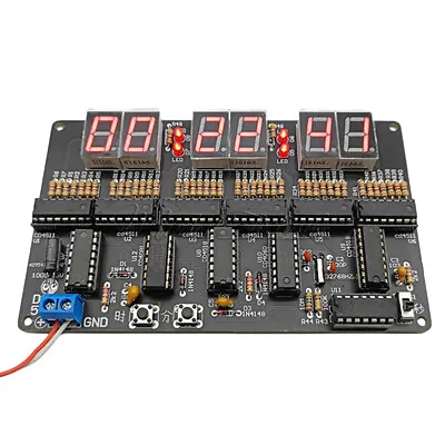 DC4.5V-5.5V Electronic Clock 6-bit Digital Circuit Clock DIY Electronic Kit • $7.89