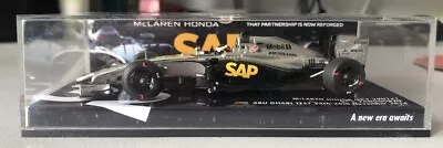 Stoffel Vandoorne 1/43 #32 Mclaren Honda Test Abu Dhabi Custom Minichamps Model • $150