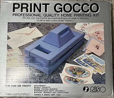 Print Gocco Screen Print Multi Color Printer B6 Hi Mesh Set High Resolution • $70