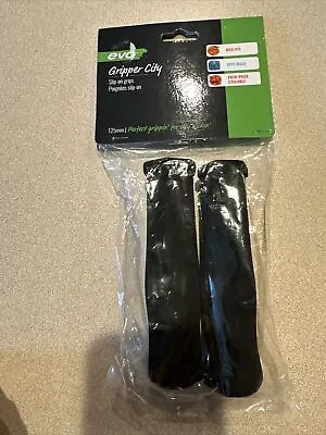 EVO Gripper City Bike Handlebar Foam Slip-On Grips For Bicycle - 125mm Black • $5
