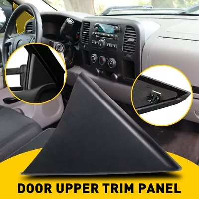 Front Left Door Upper Trim Panel For 07-2014 Chevy Gmc Silverado Sierra 25857289 • $12.34