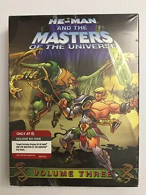 He-Man And The Masters Of The Universe Volume Three (DVD 2008 3-Disc Set) Targe • $99.99