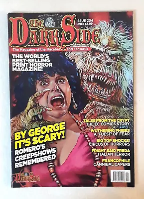 Dark Side Magazine 204 George Romero Creepshow Tales From The Crypt Ec Comics • £8.99