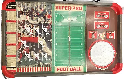 Ultra Rare Compu-Dome Super-Pro Football Game Munro Games • $166.24