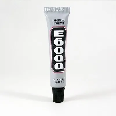 1 X Tube - E6000 Industrial Jewellery & Craft Glue Adhesive 5.32ml / .18Fl.OZ​ • $4.05