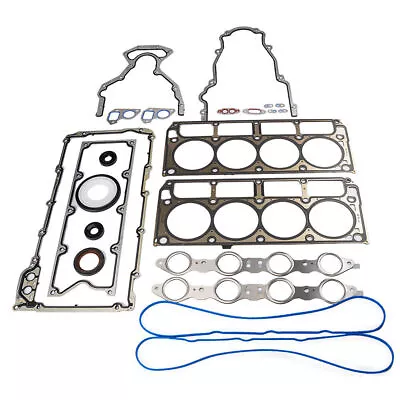LS Gasket Set Kit & LS9 Head Gaskets For GM Chevrolet LS1 LS6 LQ4 LQ9 4.8L 5.3L  • $45.99