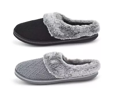 £30 • Buy Skechers Womens Slipper/Mules Cozy Campfire-Home Essential 167225 Faux Fur 