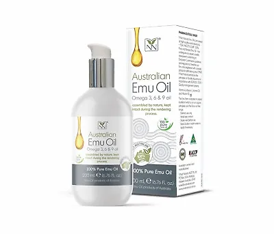 Organic Pharmaceutical 100% Pure Emu Oil | Free Range Aboriginal Omega 369 • $48.50