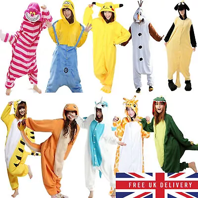 2023Unisex Adult Animal Onesie36 Kigurumi Pyjamas Fancy Dress Cosplay Costume UK • £28.58