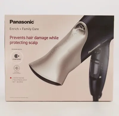 £95 • Buy Panasonic Nanoe Ion Hair Dryer Black/Rose Gold - RRP £139.99
