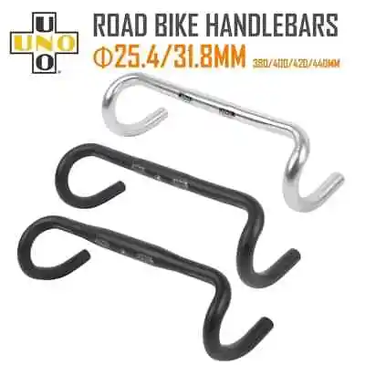 Aluminum Alloy Racing Road Bike Handlebar Bent Bar Bicycle Handlebar 25.4/31.8mm • $38.75