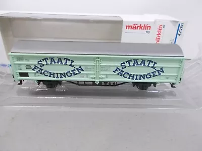 Marklin-#47281-staatl. Fachingen-boxcar-lot A~ Ho Scale • $18