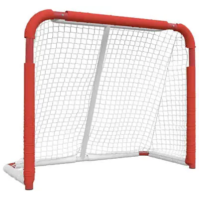 Premium Polyester Hockey Goal - Red And White - 53.9 X26 X44.1  • $117.99