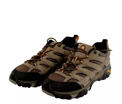 Merrell Size 10 Men's Moab 2 Ventilator Waterproof Hiking Shoes J06011 • $46.99