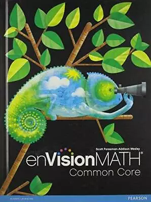 EnVision Math Common Core Grade 4 - Hardcover By Scott Foresman - GOOD • $4.34