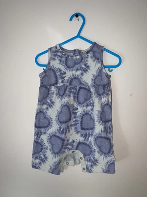 £1.99 • Buy PRIMARK, 9-12 Months, VGC, Baby Girl, Gorgeous Tie Dye Hearts Romper