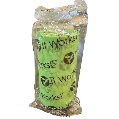 It Works! 6  Green FAB WRAP Roll Tape 1 New Roll Never Opened • $13.99