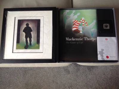 £155 • Buy Mackenzie Thorpe The Game Of Life Framed Limited Edition Print, Book, Medal COA