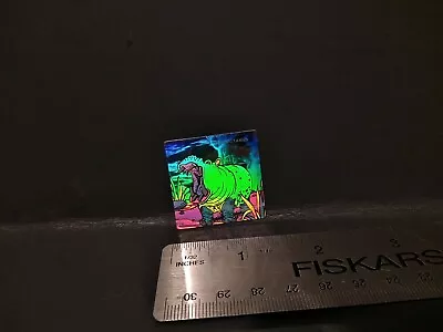 Vintage Stickers 3D Holographic Laser Hologram Hippo Sticker Mod VTG • $4.98