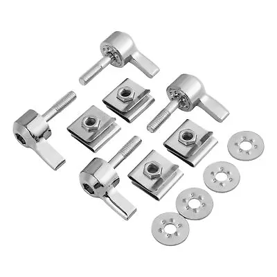 $25.99 • Buy Saddlebag Lock Bolts & Nuts Kit Mounting Set Fit For Harley Street Glide 93-2023