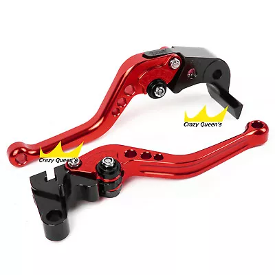 CNC Brake Clutch Levers For Suzuki GSXR600 GSXR750	2006-2010 2007 2009 Red Motor • $26.60