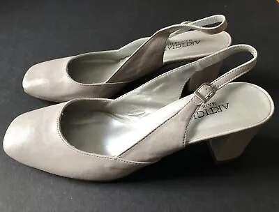 NEW Artigiano Leather High Heel Shoes Made In Italy Size UK 6/EU 40 • £24