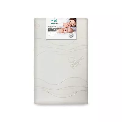 Wonder Dream Mini Crib Mattress Organic Cotton 100% Breathable Non Toxic ... • $168.77