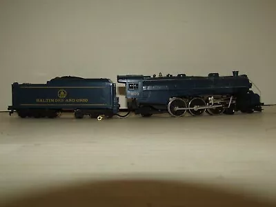 Tested Mantua HO Scale Baltimore & Ohio Die Cast 4-6-2 Steam Locomotive #4073 • $49.99