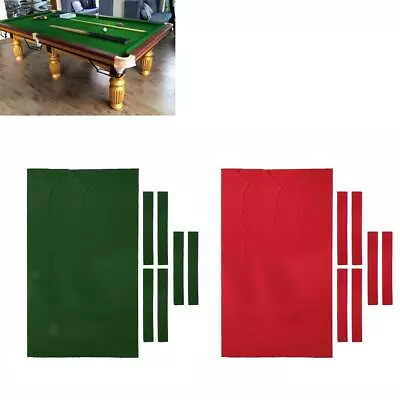 Premium 9ft Standard Pool Table Cloth Snooker Felt Fast Speed Accessories • $119.21