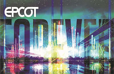 Epcot Forever Poster Print 11x17 Disney Fireworks Tribute • $17.99