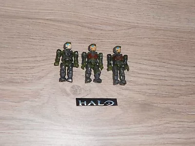 HALO Elephant 96942 Set: Marines X 3 Inc Pale Faced (Lot No:1) Mega Bloks Halo • £6.99