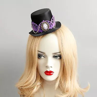 Womens Cap Ball Hat Show Top Gift Headwear Cocktail Vintage Party Mini New Clip • $8.54