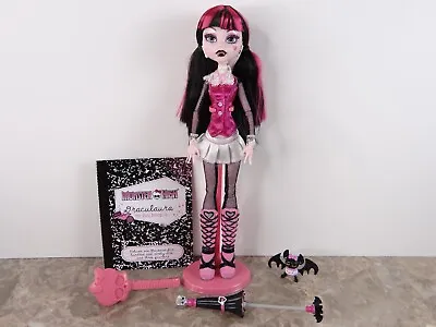 Monster High Draculaura First Wave Doll Stand Umbrella Pet Diary • $200