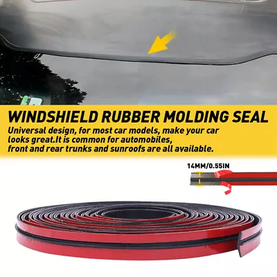 20FT Windshield Rubber Molding Seal Trim Universal For Windscreen And Windows • $12.99