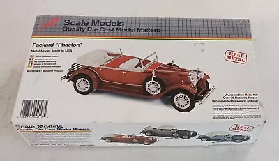 Scale Models Packard  Phaeton” 1:18 Metal Model Car Kit. Open Box • $49.95